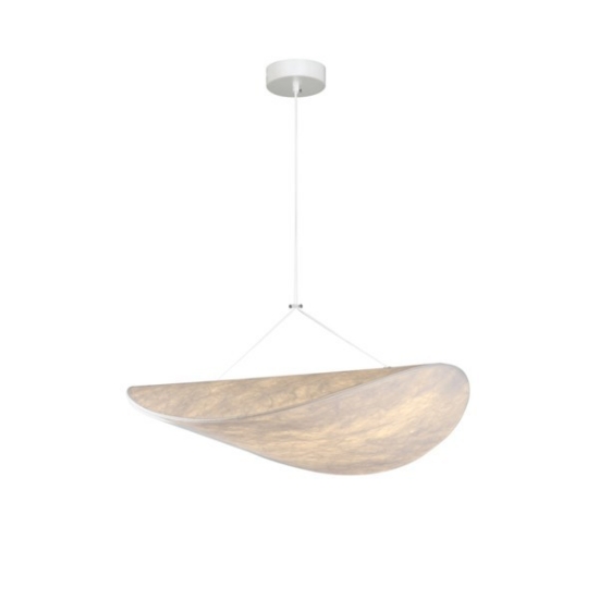 Imagine Lampa suspendată Tyvek LED 15W 675Lm 3000K 600mm alb Arte Illumina NEFI