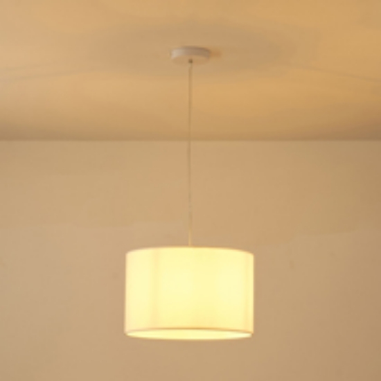 Imagine Lampa suspendată din material, unică, 1xE27 max 15W, 300x1230mm, neagră, Arte Illumina Era