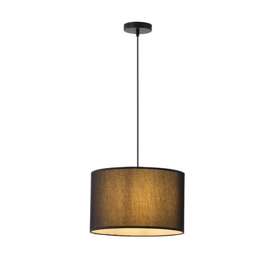 Imagine Lumină suspendată din material, unică, 1xE27, max 15W, D380x1500mm, neagră, Arte Illumina Soho