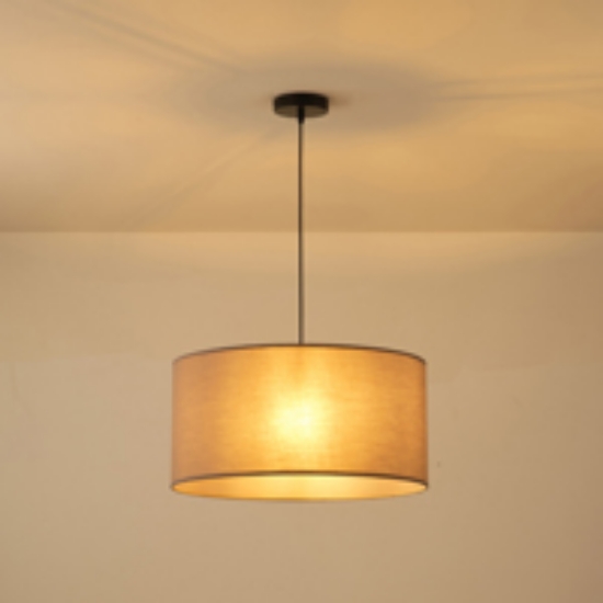 Imagine Lampa suspendată din material, 1xE27, max 15W, 530x1500mm, gri, Arte Illumina Soho