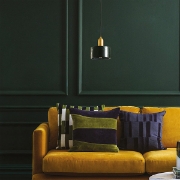 Imagine Lumină suspendată metal-marmură cu un singur corp 527 Max 15W Ø150X1680mm aurie-verde Arte Illumina Marmură