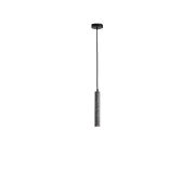 Imagine Lumină suspendată din beton cu LED 3W 280Lm 3000K Ø45X1800mm gri Arte Illumina Salpico