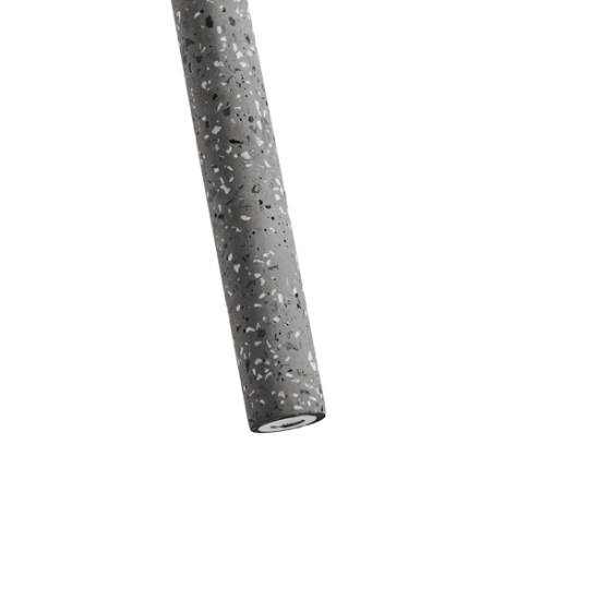 Imagine Lumină suspendată din beton cu LED 3W 280Lm 3000K Ø45X1800mm gri Arte Illumina Salpico
