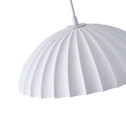 Imagine Lumină suspendată din gips, un singur corp de iluminat 1XE27 max 15W Ø300X1630mm alb Arte Illumina Calco