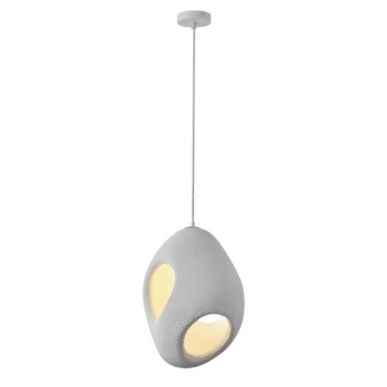 Imagine Lumină suspendată din poliesterină, unică, 1XE27 max 15W 290X290X410mm albă Arte Illumina Alba