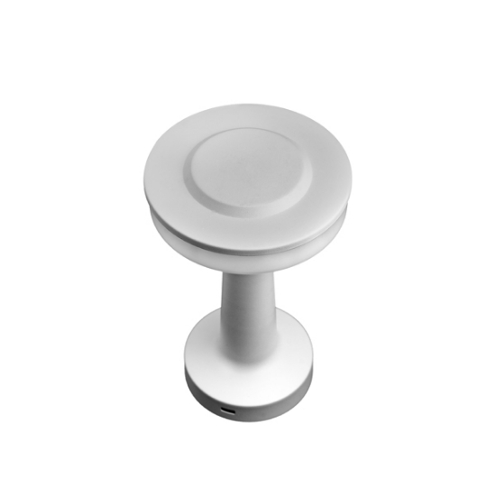 Imagine Lampă de masă reîncărcabilă din metal și plastic LED 2W 90Lm 3CCT (3000-4000-6000K) DC 5V Ø125X205mm Alb Arte Illumina Twilight