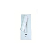 Imagine Lumină de citit încastrată în perete din aluminiu 3W 150Lm 3000K 75x77x180mm USB alb Arte Illumina Plano