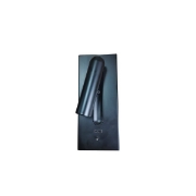 Imagine Lumină de citit încastrată în perete din aluminiu 3W 150Lm 3000K 75x77x180mm USB negru Arte Illumina Plano