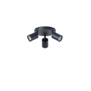 Imagine Spot metal 3light 3xgu10 max 7w 180x135mm negru Arte Illumina Olymp