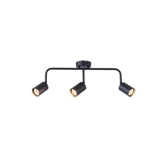Imagine Spot Metal 3Light 3xGU10 Max 7W 500x230mm Negru Arte Illumina Olymp