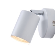Imagine Spot Metal 1XGU10 Max 7W 135X95mm Alb Arte Illumina Olymp