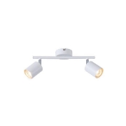 Imagine Spot metal 2light 2xgu10 max 7w 300x155mm alb arte illumina olymp