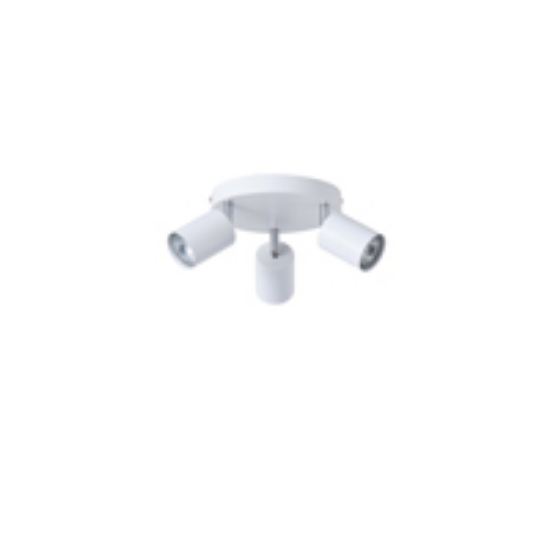 Imagine Spot Metal 3light 3xgu10 Max 7W Ø180x135mm Alb Arte Illumina Olymp