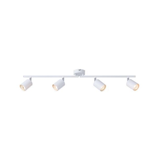 Imagine Spot Metal 4Light 4XGU10 Max 7W 790X165mm Alb Arte Illumina Olymp