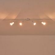 Imagine Spot Metal 4Light 4XGU10 Max 7W 790X165mm Alb Arte Illumina Olymp