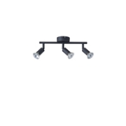 Imagine Spot metal mobil 3 lumini 3xGU10 max 7W 300x80x125mm negru Arte Illumina Vorraș