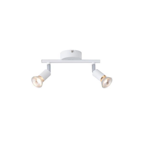 Imagine Spot mobil metal 2 lumini 2xGU10 max 7W 220x80x125mm alb Arte Illumina Vorraș