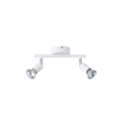 Imagine Spot mobil metal 2 lumini 2xGU10 max 7W 220x80x125mm alb Arte Illumina Vorraș