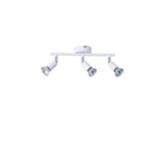 Imagine Spot metal mobil 3 lumini 2xGU10 max 7W 300x80x125mm alb Arte Illumina Vorraș