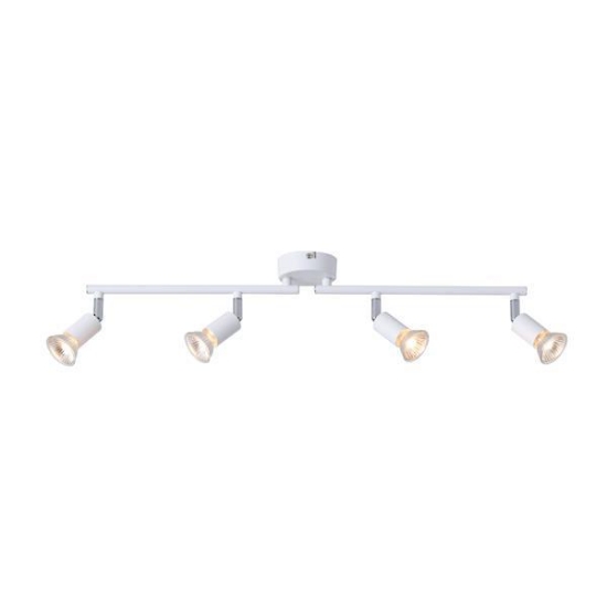 Imagine Spot mobil metal 4Light 3xGU10 max 7W 600x80x125mm alb Arte Illumina Vorraș