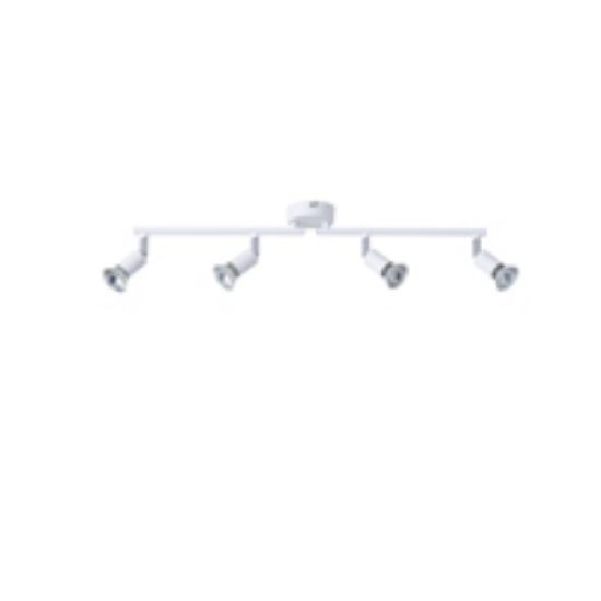 Imagine Spot mobil metal 4Light 3xGU10 max 7W 600x80x125mm alb Arte Illumina Vorraș