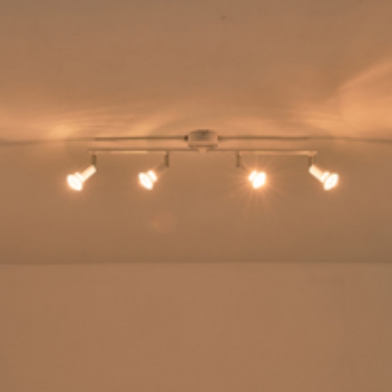 Imagine Spot mobil metal 4Light 3xGU10 max 7W 600x80x125mm alb Arte Illumina Vorraș