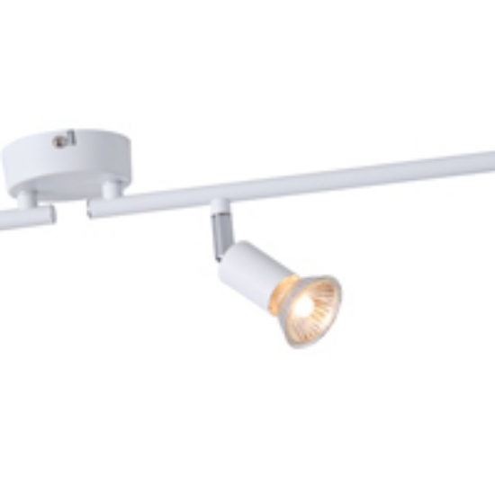 Imagine Spot mobil metal 4Light 3xGU10 max 7W 600x80x125mm alb Arte Illumina Vorraș
