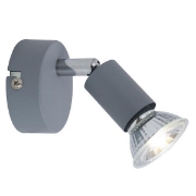 Imagine Spot mobil metal 1XGU10 max 7W 70X70X105mm gri Arte Illumina Vorras