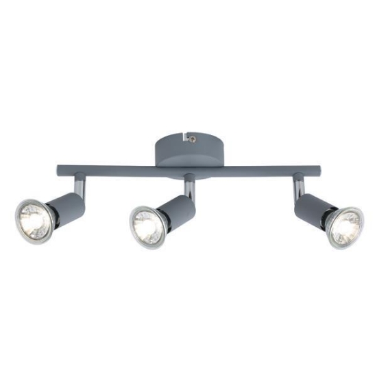 Imagine Spot mobil metal 3 lumini 3xGU10 max 7W 300x80x125mm gri Arte Illumina Vorraș