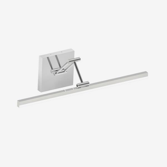 Imagine Candelabru baie metal-aluminiu-plastic LED 14W 1260Lm 3CCT (3000-4000-6000K) 600X150mm IP44 argintiu Arte Illumina Bain