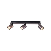 Imagine Spot Aluminiu 3Lămpi 3XGU10 Max 7W 450X120mm Gri Arte Illumina Luxy