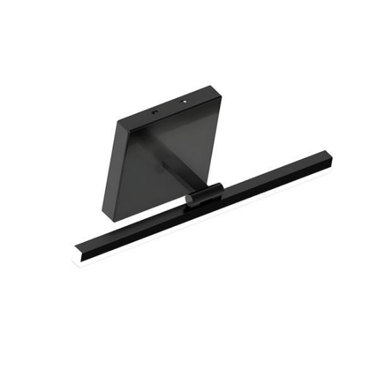 Imagine Pendul pentru baie metal-aluminiu-plastic LED 14W 1260Lm 3CCT (3000-4000-6000K) 400X150mm IP44 negru Arte Illumina Feos