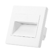 Imagine Aplica de perete slim LED 1W 86X86X40 3000K IP20 alb Arte Illumina