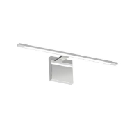 Imagine Pendul pentru baie metal-aluminiu-plastic LED 14W 1400Lm 3CCT (3000-4000-6000K) 680X150mm IP44 argintiu Arte Illumina Zenglow