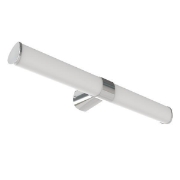 Imagine Aplica de baie plastic triunghiular LED 15W 1500Lm 3CCT(3000-4000-6500K) 600X68mm IP44 argintie Arte Illumina Salo