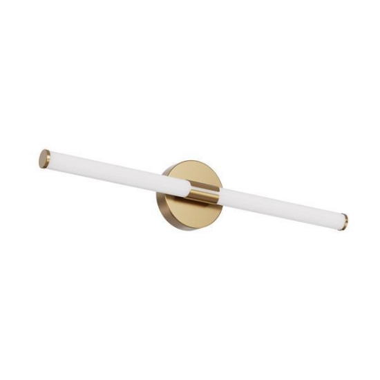 Imagine Aplica de baie din aluminiu-plastic LED 8W 720Lm 4000K 600X65mm IP44 bronz Arte Illumina Neos