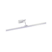 Imagine Pendul pentru baie metal-aluminiu-acril LED 16W 1260Lm 3CCT (3000-4000-6000K) 800X55mm (Bază 80X40mm) IP44 argintiu Arte Illumina Bain