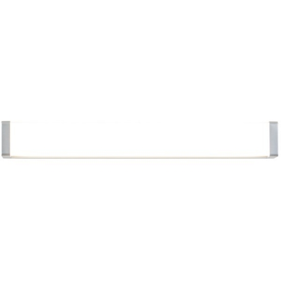 Imagine Candelabru baie aluminiu-plastic LED 16W 1350Lm 4000K 604X60X75 IP44 argintiu