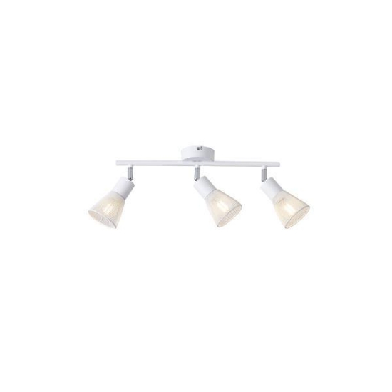 Imagine Spot cu plasă metalică 3 lumini 3XE14 max 8W 390X80X145mm alb Arte Illumina Meshy