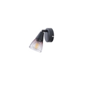 Imagine Spot metal glass 1XE14 max 8W 80x165mm transparent Arte Illumina Classy