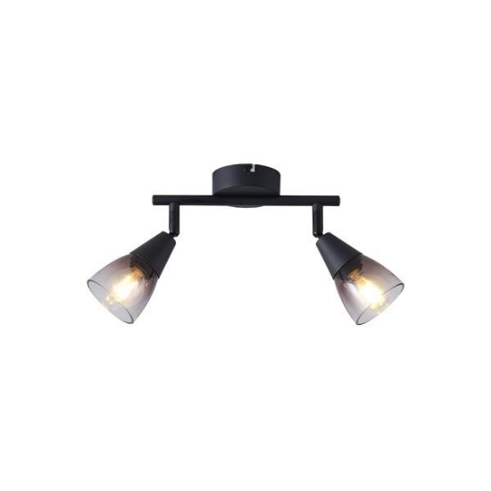 Imagine Spot metal glass 2light 2xe14 max 8w 220x80x165mm transparent Arte Illumina Classy
