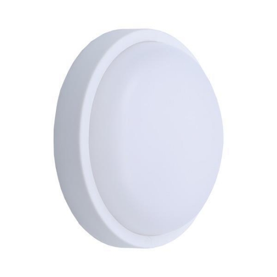 Imagine Aplica LED rotund 18W Ø200x55mm 12/24V AC/DC 6500K IP54 Plus Alb Arte Illumina