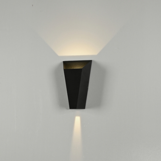Imagine Aplica de perete din aluminiu up-down 6W 156Lm 3000K 105X175X60mm IP54 alb Arte Illumina