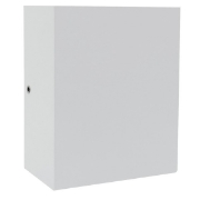 Imagine Aplica de perete din aluminiu up-down 6W 240Lm 3000K 88X70X42mm IP54 alb Arte Illumina