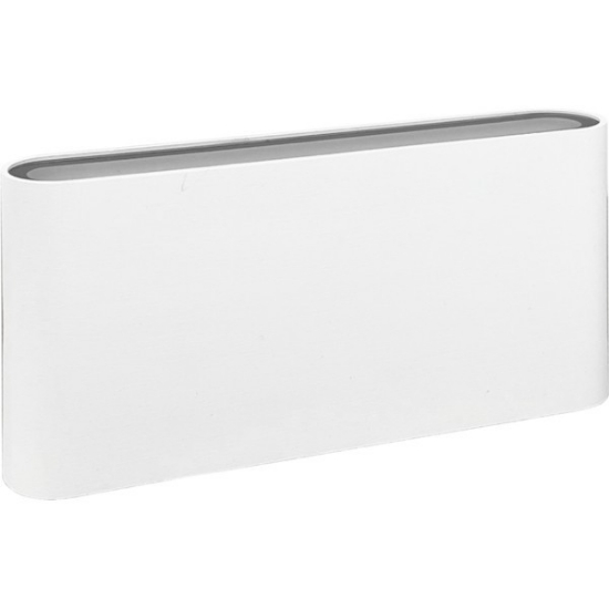 Imagine Aplica de perete din aluminiu up-down 12W 552Lm 3CCT (3000-4000-6500K) 175X85X30mm IP54 alb Arte Illumina