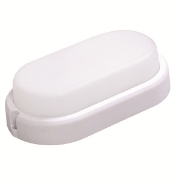 Imagine Aplica LED plastic oval 15W 218X113X50mm 4000K alb Arte Illumina