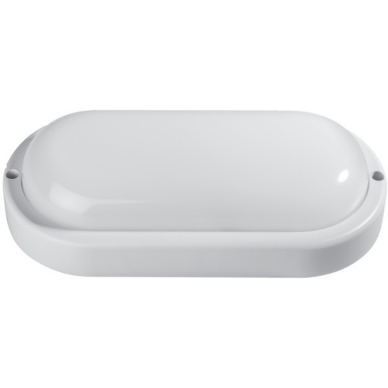 Imagine Aplica LED plastic oval 15W 1350Lm 3CCT (3000-4000-6500K) 200X96X46mm alb Arte Illumina
