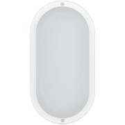 Imagine Aplica LED plastic oval 15W 1350Lm 3CCT (3000-4000-6500K) 200X96X46mm alb Arte Illumina