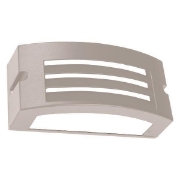 Imagine Aplica de perete Lm04 oval E27 max 10W LED 220X99X100mm IP54 alb pro Arte Illumina