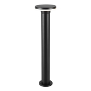 Imagine Post din aluminiu 12W Ø150X600mm IP65 3000K Negru Arte Illumina
